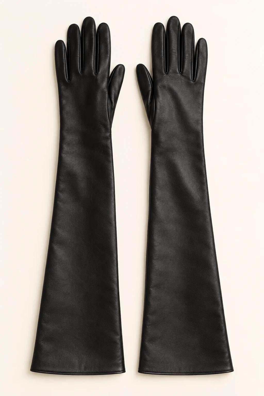 Black Estelle Noir leather gloves