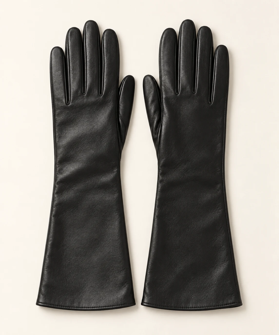 Black Simone Noir leather gloves